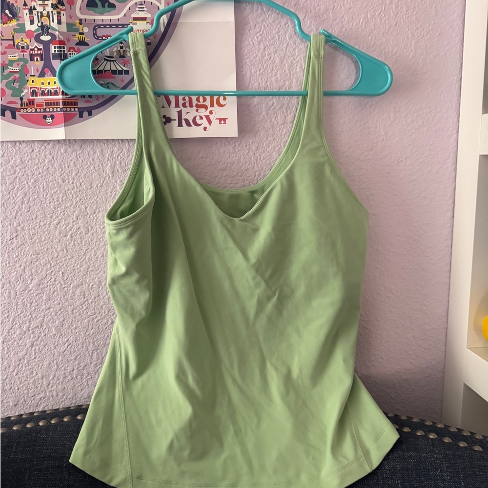 Lululemon Athletica Tank Top in Vibrant Green with Breathable Fabric